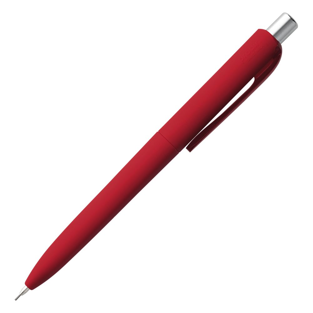 Карандаш механический Prodir DS8 MRR-C Soft Touch, красный - Карандаш механический Prodir DS8 MRR-C Soft Touch, красный