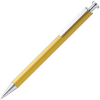 Металлические ручки - Ручка шариковая Attribute, желтая - Ручка шариковая Attribute, желтая