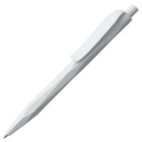 Пластиковые ручки - Ручка шариковая Prodir QS20 PMP-P, белая - Ручка шариковая Prodir QS20 PMP-P, белая