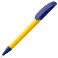 Пластиковые ручки - Ручка шариковая Prodir DS3 TPP Special, желтая с синим - Ручка шариковая Prodir DS3 TPP Special, желтая с синим