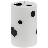 Новогодние свечи и подсвечники - Свеча Spotted Cow, цилиндр - Свеча Spotted Cow, цилиндр