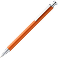 Металлические ручки - Ручка шариковая Attribute, оранжевая - Ручка шариковая Attribute, оранжевая