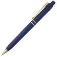 Пластиковые ручки - Ручка шариковая Raja Gold, синяя - Ручка шариковая Raja Gold, синяя