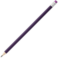 Карандаши - Карандаш простой Hand Friend с ластиком, фиолетовый - Карандаш простой Hand Friend с ластиком, фиолетовый