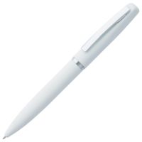 Металлические ручки - Ручка шариковая Bolt Soft Touch, белая - Ручка шариковая Bolt Soft Touch, белая