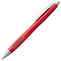 Пластиковые ручки - Ручка шариковая Barracuda, красная - Ручка шариковая Barracuda, красная