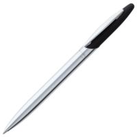 Металлические ручки - Ручка шариковая Dagger Soft Touch, черная - Ручка шариковая Dagger Soft Touch, черная