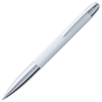 Металлические ручки - Ручка шариковая Arc Soft Touch, белая - Ручка шариковая Arc Soft Touch, белая