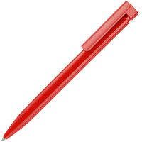Пластиковые ручки - Ручка шариковая Liberty Polished, красная - Ручка шариковая Liberty Polished, красная