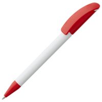 Пластиковые ручки - Ручка шариковая Prodir DS3 TPP Special, белая с красным - Ручка шариковая Prodir DS3 TPP Special, белая с красным