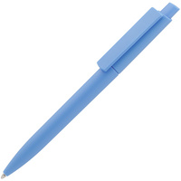 Пластиковые ручки - Ручка шариковая Crest, голубая - Ручка шариковая Crest, голубая