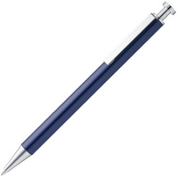 Металлические ручки - Ручка шариковая Attribute, синяя - Ручка шариковая Attribute, синяя