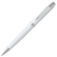 Металлические ручки - Ручка шариковая Razzo Chrome, белая - Ручка шариковая Razzo Chrome, белая