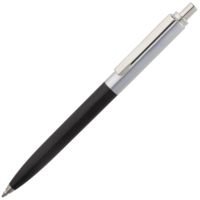Металлические ручки - Ручка шариковая Popular, черная - Ручка шариковая Popular, черная