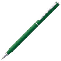 Металлические ручки - Ручка шариковая Hotel Chrome, ver.2, матовая зеленая - Ручка шариковая Hotel Chrome, ver.2, матовая зеленая