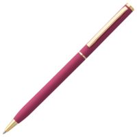 Металлические ручки - Ручка шариковая Hotel Gold, ver.2, матовая розовая - Ручка шариковая Hotel Gold, ver.2, матовая розовая
