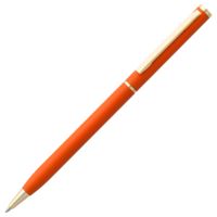 Металлические ручки - Ручка шариковая Hotel Gold, ver.2, матовая оранжевая - Ручка шариковая Hotel Gold, ver.2, матовая оранжевая
