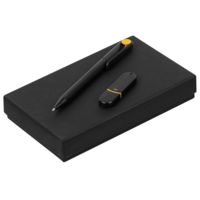 Наборы с ручками - Набор YourDay Black, черно-желтый - Набор YourDay Black, черно-желтый