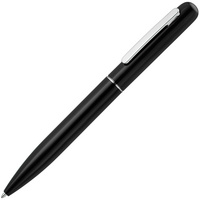 Металлические ручки - Ручка шариковая Scribo, черная - Ручка шариковая Scribo, черная