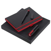 Наборы с ручками - Набор Black Maxi, черно-красный - Набор Black Maxi, черно-красный