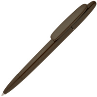 Пластиковые ручки - Ручка шариковая Prodir DS5 TJJ Regenerated, серо-коричневая - Ручка шариковая Prodir DS5 TJJ Regenerated, серо-коричневая