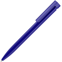 Пластиковые ручки - Ручка шариковая Liberty Polished, синяя - Ручка шариковая Liberty Polished, синяя