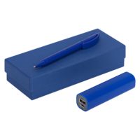 Наборы с ручками - Набор Couple: аккумулятор и ручка, синий - Набор Couple: аккумулятор и ручка, синий