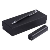 Наборы с ручками - Набор Snooper: аккумулятор и ручка, черный - Набор Snooper: аккумулятор и ручка, черный