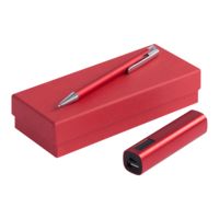 Наборы с ручками - Набор Snooper: аккумулятор и ручка, красный - Набор Snooper: аккумулятор и ручка, красный