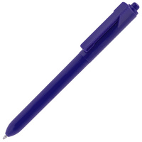 Пластиковые ручки - Ручка шариковая Hint, синяя - Ручка шариковая Hint, синяя