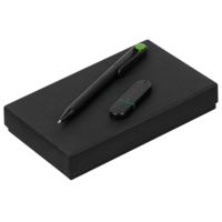 Наборы с ручками - Набор YourDay Black, черно-зеленый - Набор YourDay Black, черно-зеленый