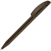 Пластиковые ручки - Ручка шариковая Prodir DS3 TJJ Regenerated, серо-коричневая - Ручка шариковая Prodir DS3 TJJ Regenerated, серо-коричневая