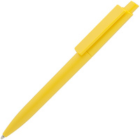 Пластиковые ручки - Ручка шариковая Crest, желтая - Ручка шариковая Crest, желтая
