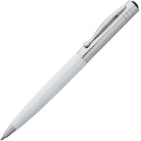 Металлические ручки - Ручка шариковая Promise, белая - Ручка шариковая Promise, белая