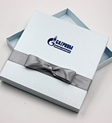 Подарочные коробочки на заказ - 93005-3 - Коробочка для приглашений Аквамарин 17х17см