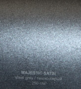 Дизайнерские бумаги и картон - Маджестик Темно-серый сатин 250г/м2 - 