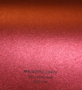Дизайнерские бумаги и картон - Маджестик Красный сатин 250г/м2 - 