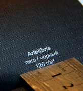 Дизайнерские бумаги и картон - Артелибрис черный 120г/м2 - 