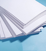 Дизайнерский картон белый и айвори - Виастоун полисинтетическая бумага 420г/м2 - 