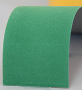Дизайнерские бумаги и картон - Поливелюр зеленый 185г/м2 - 