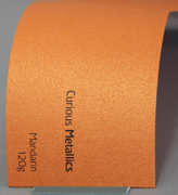Дизайнерские бумаги и картон - Кириус Металлик мандарин 300г/м2 - 