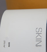 Тактильный дизайнерский картон SKIN и TouchCover - Скин белый 270гр - 