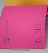 Тактильный дизайнерский картон SKIN и TouchCover - Скин ярко-розовый 270гр - 