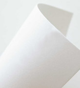 Дизайнерские бумаги и картон - Конкуэрор 100% Хлопок белый 300г/м2 - 
